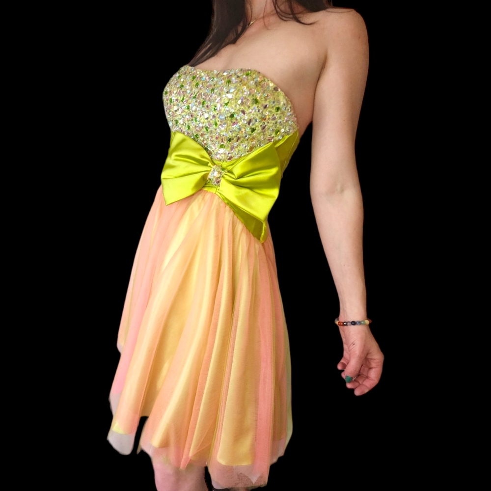 🩷💎💚Candy Land Prom Dress